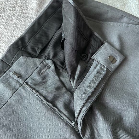 Kenneth Cole Reaction Charcoal Trousers Pants dressy suit size 34x32 - Picture 5 of 9
